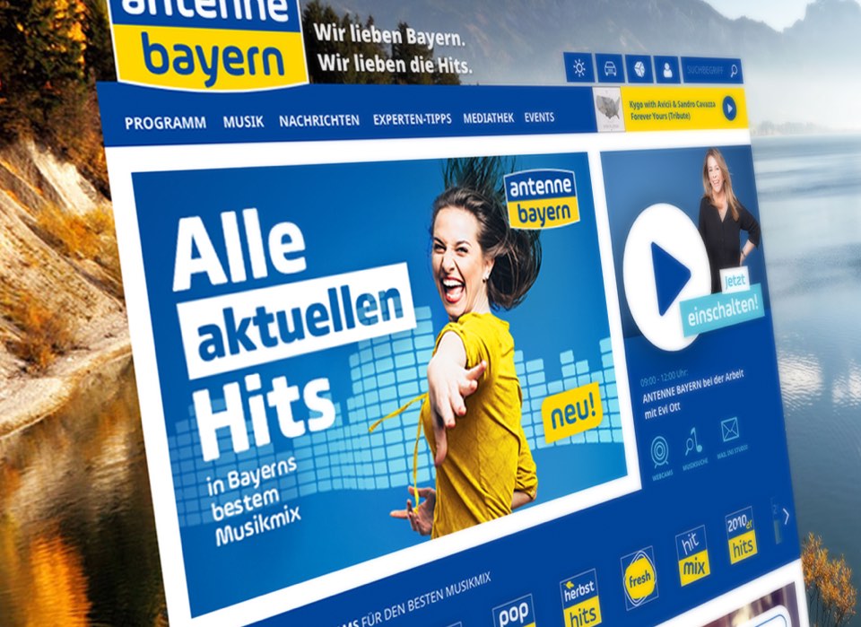 MAD Werbeagentur Antenne Bayern Musikkampagne